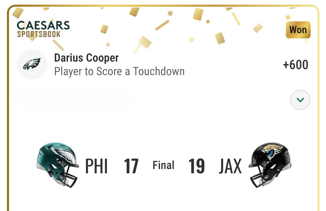 Darius Cooper — touchdown